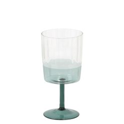 Maison Sarah Lavoine Verres | Verre A Vin 1001 Nuits Verre Bleu / Verre Souffle - H 14 Cm - Maison Sarah Lavoine