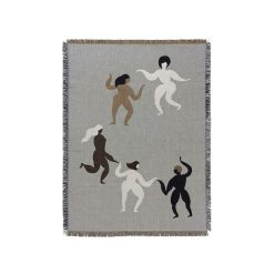 Ferm Living Deco Textile | Plaid Free Tissu Gris / Tapisserie Murale - 120 X 170 Cm - Ferm Living