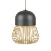 Forestier Suspensions | Suspension Anemos Medium Ceramique Bois / O 39 X H 47 Cm - Bambou - Forestier