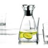 Eva Solo Carafes Et Decanteurs | Carafe Stoppe-Goutte Verre Transparent / Set Carafe + 4 Verres - Eva Solo