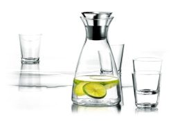 Eva Solo Carafes Et Decanteurs | Carafe Stoppe-Goutte Verre Transparent / Set Carafe + 4 Verres - Eva Solo