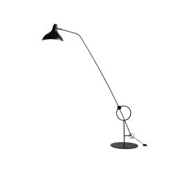 DCW Éditions Lampadaires | Lampadaire Mantis Bs8 Metal / Reedition 1951 - Orientable - H 160 Cm - Dcw Editions