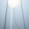 Foscarini Led | Lampe De Table Satellight Led Verre Blanc Transparent / Souffle Bouche - Foscarini