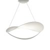 Foscarini Suspensions | Suspension Plena Led Tissu Blanc / Tissu - O 70 Cm / Non Dimmable - Foscarini