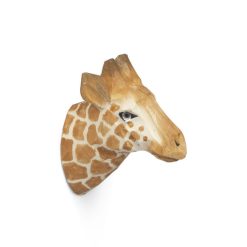 Ferm Living Portemanteaux Et Pateres | Patere Animal Bois Multicolore / Girafe - Sculpte Main - Ferm Living