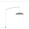 Flos Lampadaires | Lampadaire Skynest Motion Led Tissu / O 90,4 Cm - Tissu Polyester Recycle - Flos