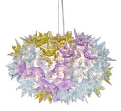 Kartell Suspensions | Suspension Bloom Bouquet Plastique Violet / Small O 28 Cm - Kartell