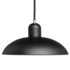 Fritz Hansen Suspensions | Suspension Kaiser Idell Metal Noir / O 28,5 Cm - Reedition 1930 - Fritz Hansen