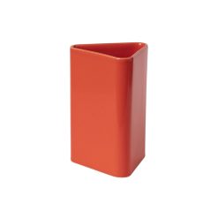 raawii Vases | Vase Canvas Large Ceramique Rouge / H 20,5 Cm - Fait Main - Raawii