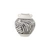 Bloomingville Vases | Vase Togo Ceramique Noir / O 25 X H 26 Cm - Bloomingville