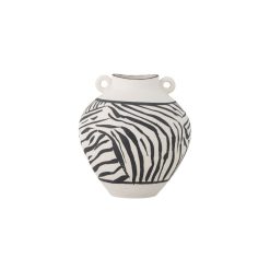 Bloomingville Vases | Vase Togo Ceramique Noir / O 25 X H 26 Cm - Bloomingville