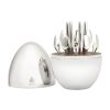 Christofle Couverts | Set De Couverts Mood Party Metal / 24 Couverts (6 Personnes) Pour Aperitif - Christofle