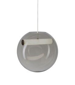 Northern Suspensions | Suspension Reveal Small Verre Gris / Led - O 35 Cm - Northern