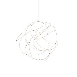 Moooi Suspensions | Suspension Flock Of Light 11 Cuivre Metal / Led - Moooi