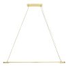 Bloomingville Suspensions | Suspension Gold Led Or Metal / Chene - L 124 Cm - Bloomingville