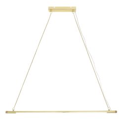 Bloomingville Suspensions | Suspension Gold Led Or Metal / Chene - L 124 Cm - Bloomingville