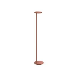 Flos Led | Lampadaire Oblique Led Metal Orange Marron - Flos