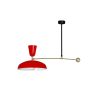 SAMMODE STUDIO Suspensions | Suspension G1 Metal Rouge / Reedition 1951, Pierre Guariche - L 115 Cm - Sammode Studio