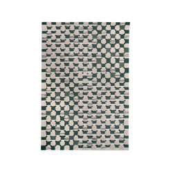 Maison Sarah Lavoine Tapis | Tapis Damier Tissu Vert / 170 X 240 Cm - Tufte Main - Maison Sarah Lavoine