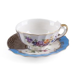 Seletti Tasses Et Mugs | Tasse A The Hybrid Kerma Ceramique Multicolore / Set Tasse + Soucoupe - Seletti