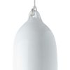 Pols Potten Suspensions | Suspension Bufferlamp Ceramique Blanc Or - Pols Potten