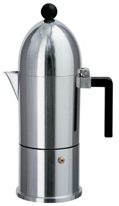 Alessi Cafetieres | Cafetiere Italienne La Cupola Metal / 3 A 6 Tasses - Alessi