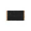 Ferm Living Deco Textile | Tapis Block Mat Tissu / 50 X 80 Cm - Jute & Bouteilles Plastique Recyclees - Ferm Living