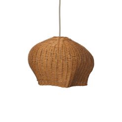 Ferm Living Suspensions | Abat-Jour Drape Small Fibre Vegetale Beige / 32 X 29 Cm X H 24 Cm - Ferm Living