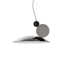 Carpyen Suspensions | Suspension Equilibrium Led Metal Noir / O 40 Cm - Carpyen