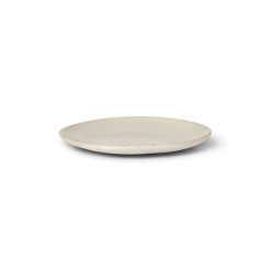 Ferm Living Assiettes | Assiette A Mignardises Flow Ceramique Blanc / O 15 Cm - Ferm Living