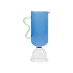 & klevering Carafes Et Decanteurs | Carafe Tulip Verre Bleu / 0,7L - & Klevering