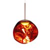 Tom Dixon Suspensions | Suspension Melt Mini Led (2015) Plastique / O 28 Cm - Polycarbonate Metallise (Change De Couleur) - Tom Dixon