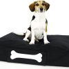 Fatboy Chiens, Chats & Cie | Coussin Pour Chien Doggielounge Small Tissu / Coton Stonewashed - 80 X 60 Cm - Fatboy