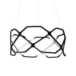 Nemo Suspensions | Suspension Titia Minor Led Plastique Noir / O 70 X H 31 Cm - Nemo