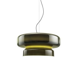 Marset Suspensions | Suspension Bohemia Led Plastique Vert / O 84 Cm - Marset