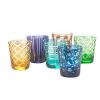 Pols Potten Verres | Verre A Eau Cuttings Verre Multicolore / Set De 6 - Pols Potten