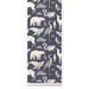 Ferm Living Stickers, Papiers Peints & Posters | Papier Peint Animals Papier Bleu / 1 Rouleau - Larg 53 Cm - Ferm Living