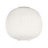 Foscarini Plafonniers | Plafonnier Tartan Verre Blanc / O 40 X H 35 Cm - Verre Souffle - Foscarini