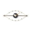 Vitra Horloges | Horloge Eye Clock Or Metal / By George Nelson, 1948-1960 / L 76 Cm - Vitra