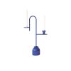 Cappellini Bougeoirs, Photophores | Chandelier Blue Small Metal Bleu / L 26 X H 43 Cm - Dariel Studio, 2017 - Cappellini