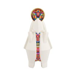 Alessi Decorations De Noel | Santon Mary Ceramique Blanc / Peint Main - Alessi