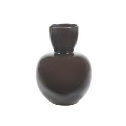 Serax Vases | Vase Pure Small Ceramique Marron / Gres - O 24,5 X H 39 Cm - Serax