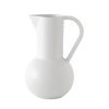 raawii Carafes Et Decanteurs | Carafe Strom Large Ceramique Gris / 3 L - H 28 Cm / Fait Main - Raawii