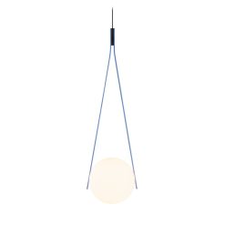 Moooi Suspensions | Suspension Nomnom Light Metal Verre Bleu / Led - O 22 Cm - Moooi