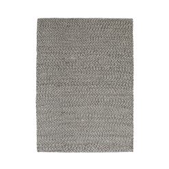 Hay Deco Textile | Tapis Braided Tissu Gris / 140 X 200 Cm - Hay