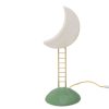 Seletti Kids | Lampe De Table My Secret Place Plastique Vert Blanc Or / H 51Cm - Seletti