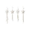 Ferm Living Decorations De Noel | Decoration De Noel A Suspendre Vela Star Tissu / Set De 4 - Coton Organique - Ferm Living