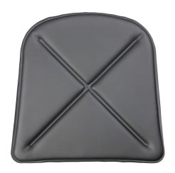 Tolix Coussins | Coussin D'Assise Cuir Noir / Similicuir - Pour Chaise A Et Fauteuil A56 - Tolix