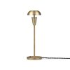 Ferm Living Lampes De Table | Lampe De Table Tiny Long Or Metal / H 42 Cm - Orientable - Ferm Living