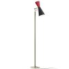 Nemo Lampadaires | Lampadaire Parliament Metal Rouge / Le Corbusier - Reedition 1963 - Nemo